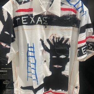 Guilty Parties Jean Michel Basquiat Texas Shirt Sz XL
